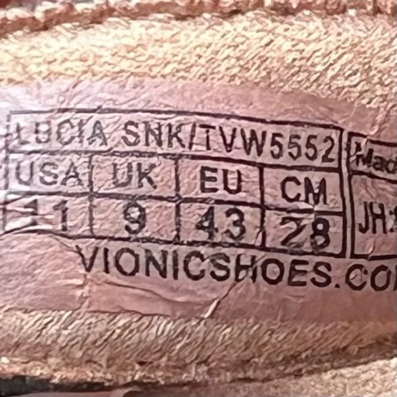 VIONIC LUCIA TOE POST SANDAL WOMEN'S size 11 - Picture 8 of 8